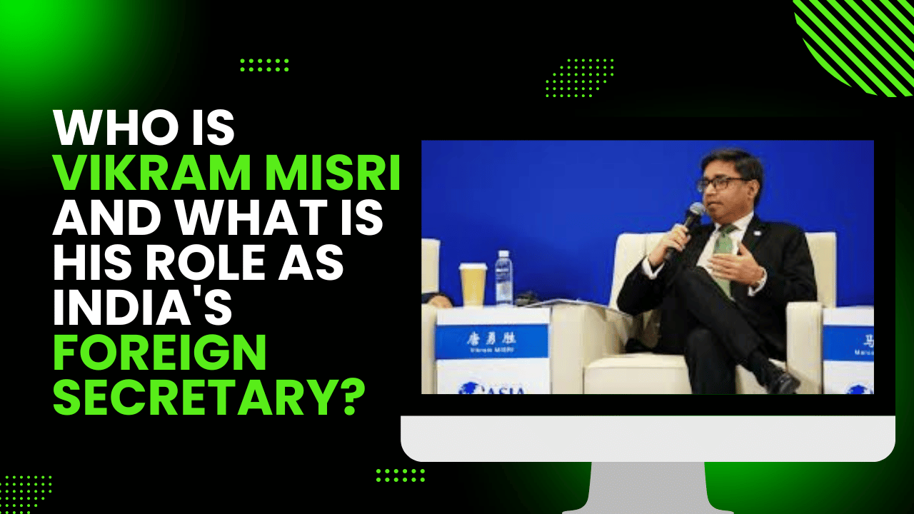 Who is Vikram Misri? Know all about India's new Foreign Secretary